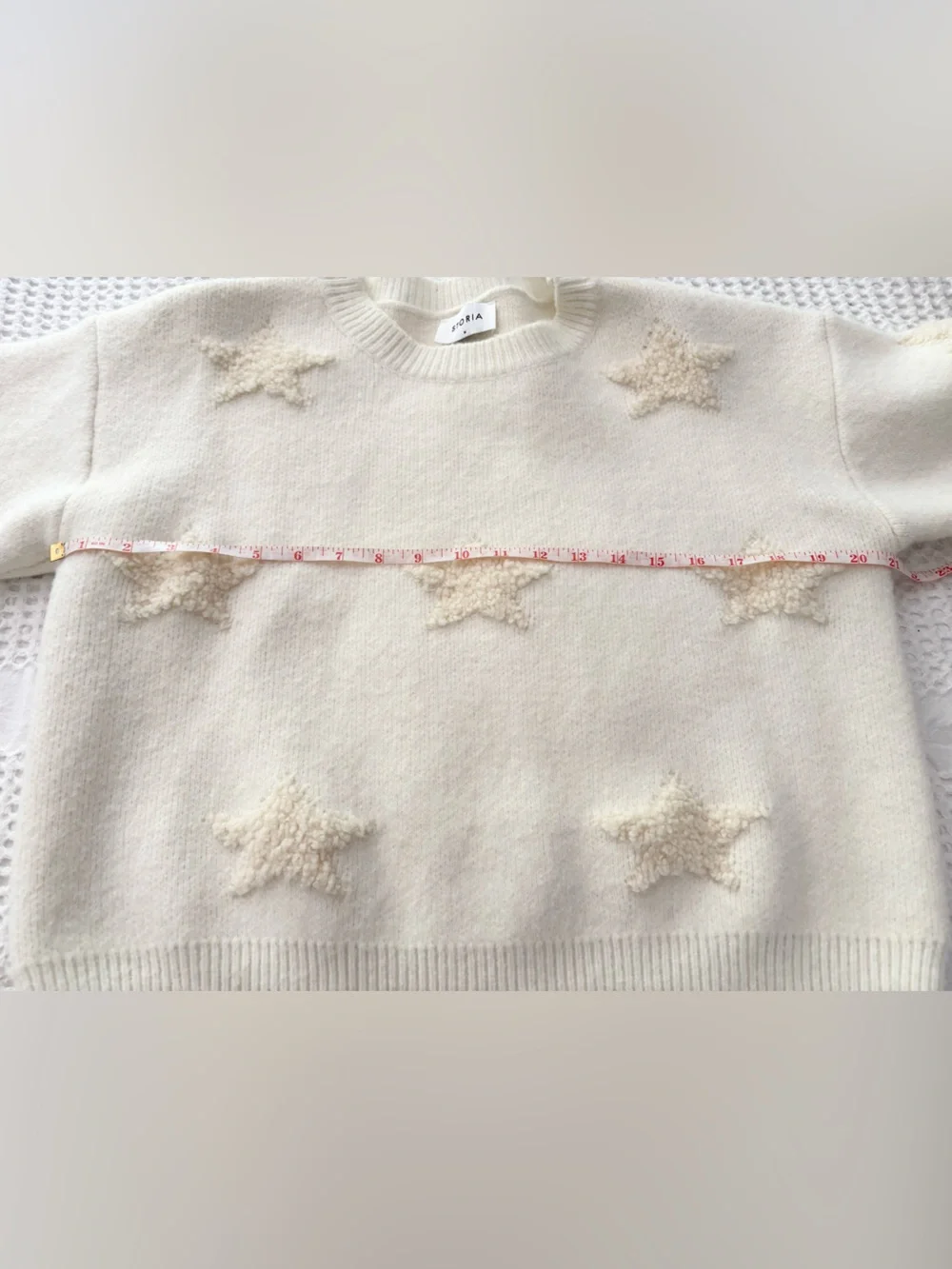 Storia Cream Star Sweater - Picture 5 of 7